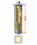 Techniczna ilustracja komina Rondo Plus 6 m.png