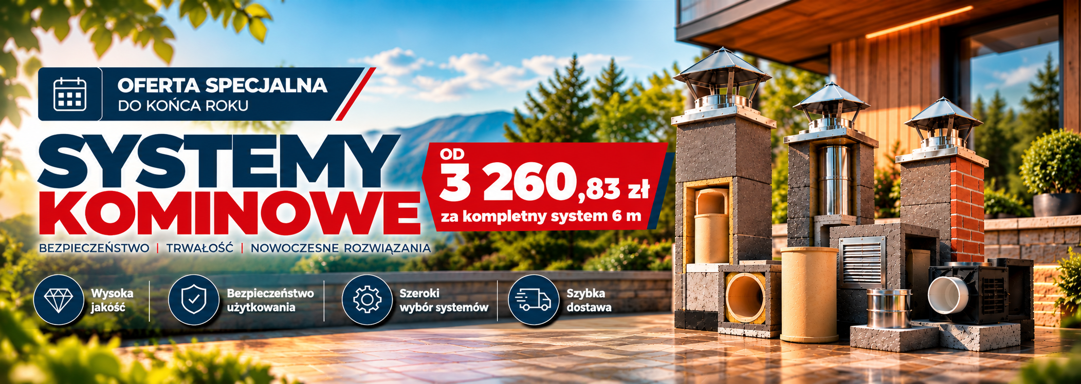 Systemy kominowe – oferta specjalna